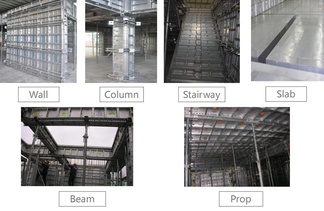 Factory Supply Concrete Construction Material High Quality Aluminum Formwork System